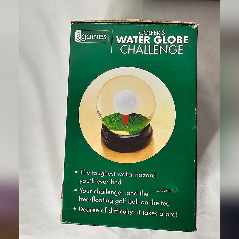 E & B Giftware Golf Water Globe Challenge VINTAGE! - Picture 4 of 8